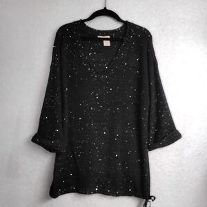 DKNY  Black Special Occasion Sweater   Size L